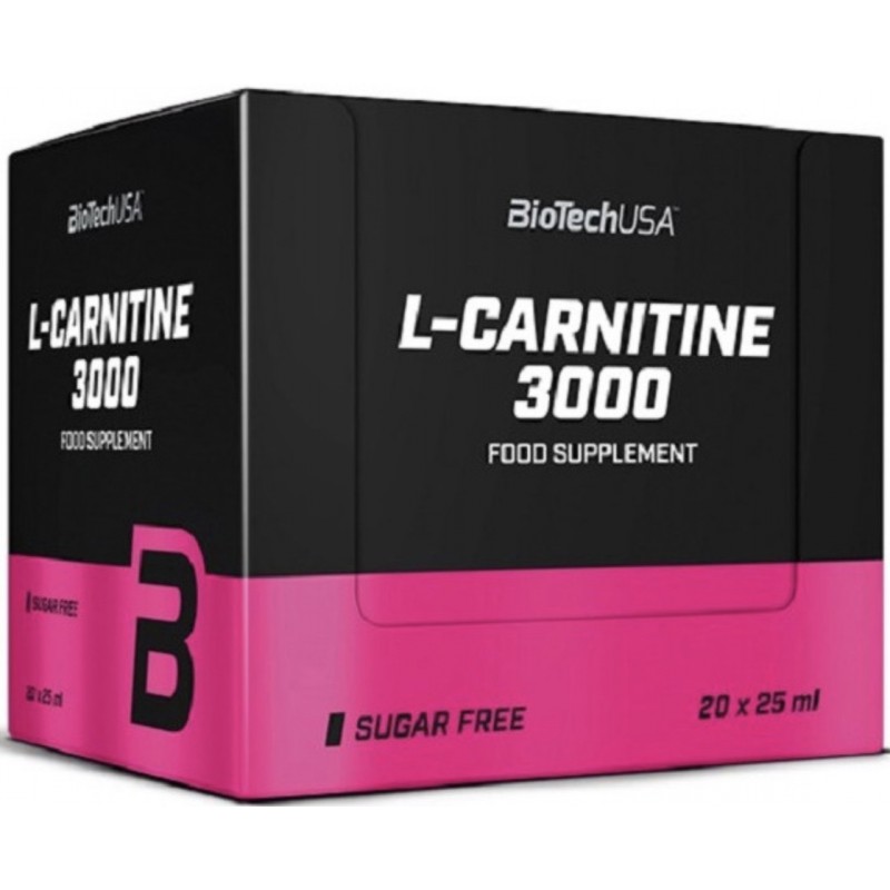 Biotech USA L-Carnitine Amp 3000mg 20*25ml foto